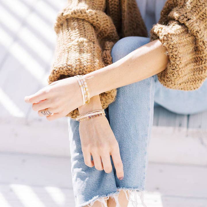 Coast and Cove - Vente Bracelet de perles - Bracelet Carmel Tila1