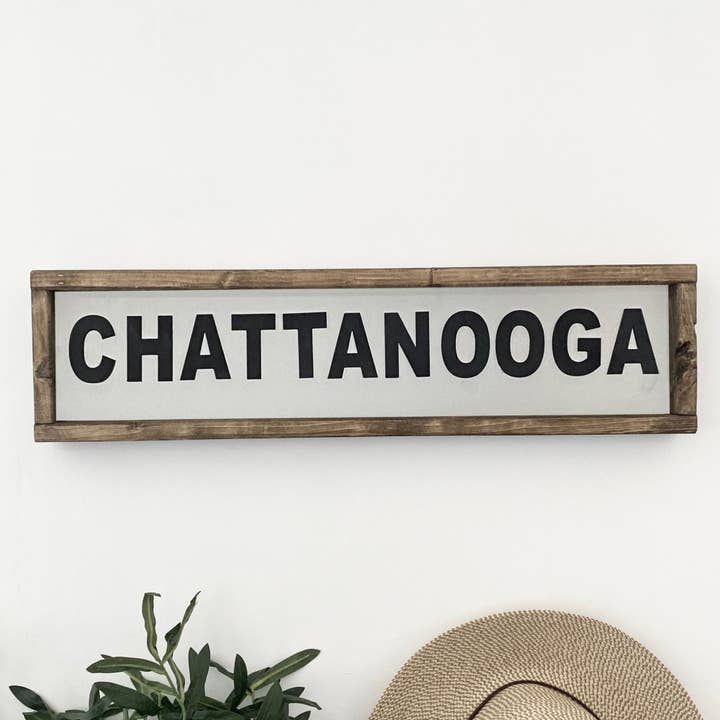 Pine Designs - Wholesale Sign - 24x6 "Any" City Sign - Name Personalized