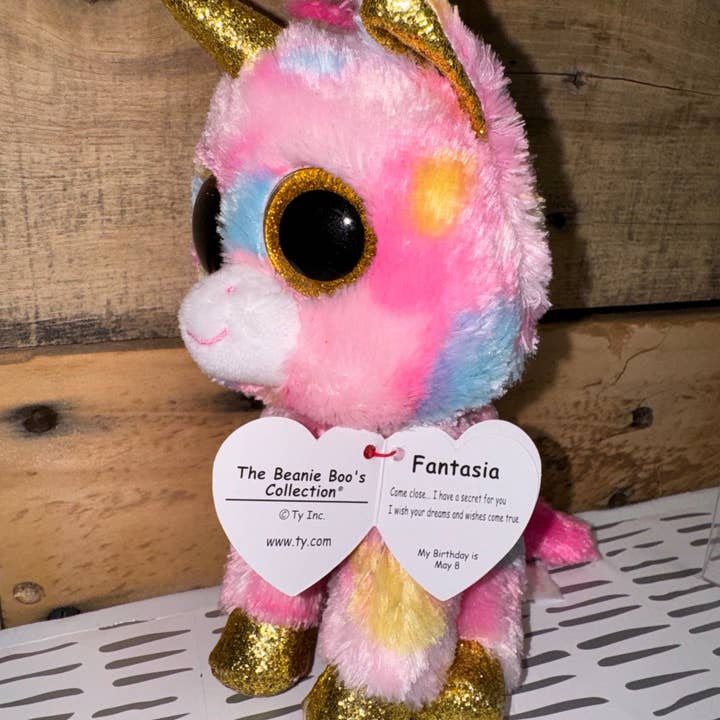Freezy Favorites - Wholesale Stuffed/Plush Toy - Kids & Baby - TY BEANIE BOO'S- FANTASIA
