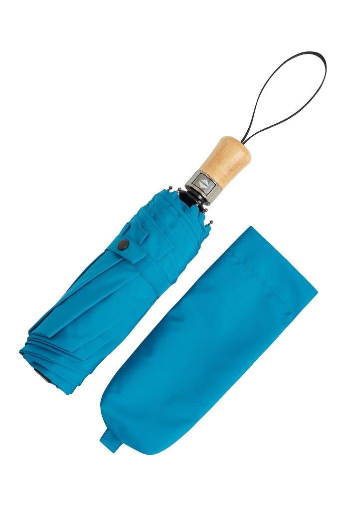 McInce Collections - Wholesale Umbrella - Unisex - Auto Open/Close Ince Folding Umbrella - Beechwood Handle5