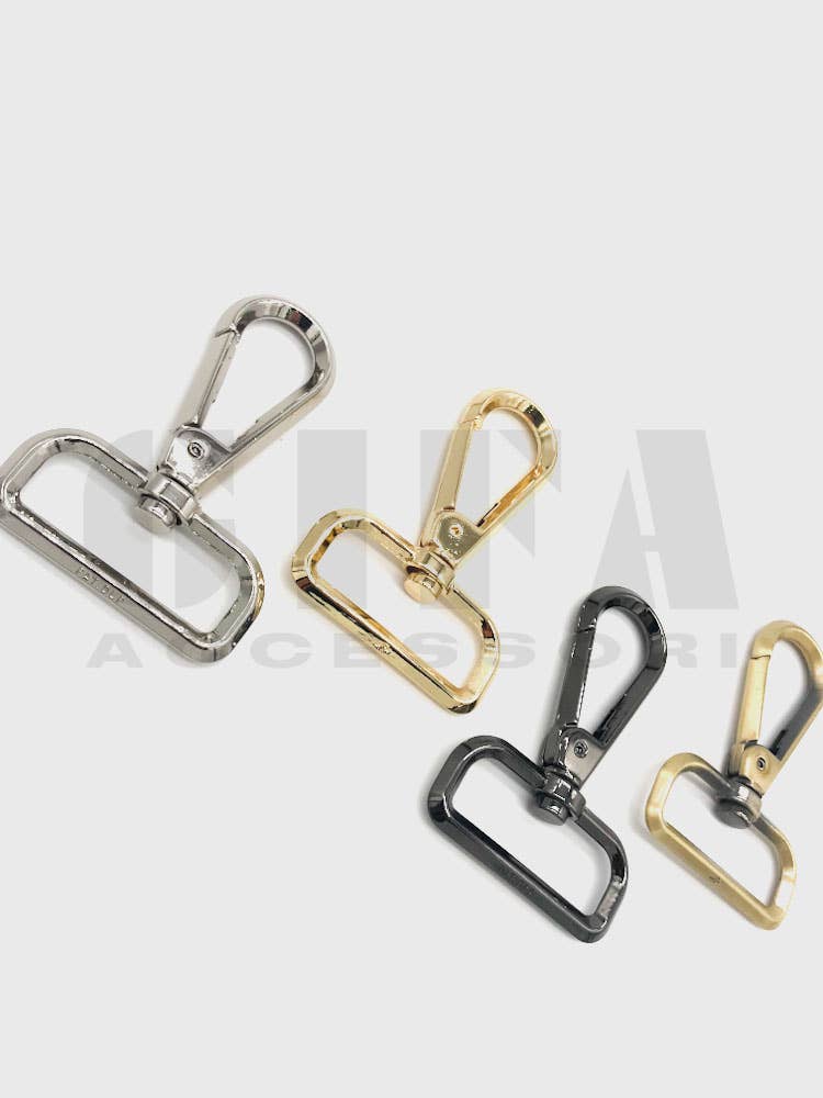 Gifa Accessori - Wholesale Clasp - 4 cm square wire snap hooks1