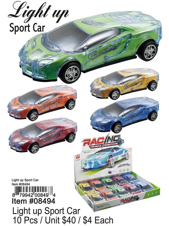 Lys sportsvogn. for engroshandel hos Puka Creations