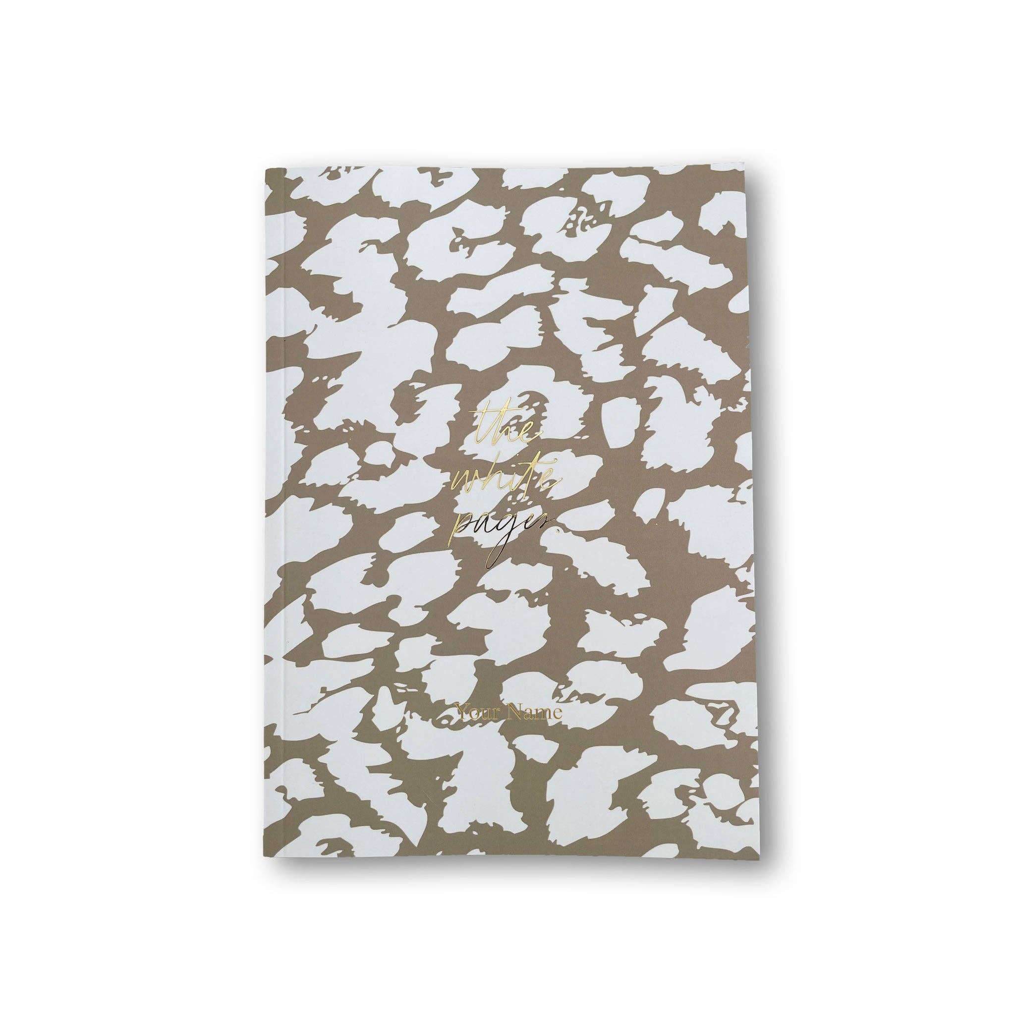 Real Passionates - Wholesale Notebook - Notizbuch, "White Pages", Leopard, A5, blanko Seiten6