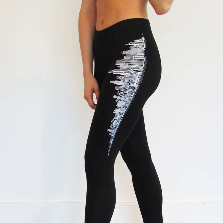 Skyline Yoga pants for wholesale by Enfiniti Design