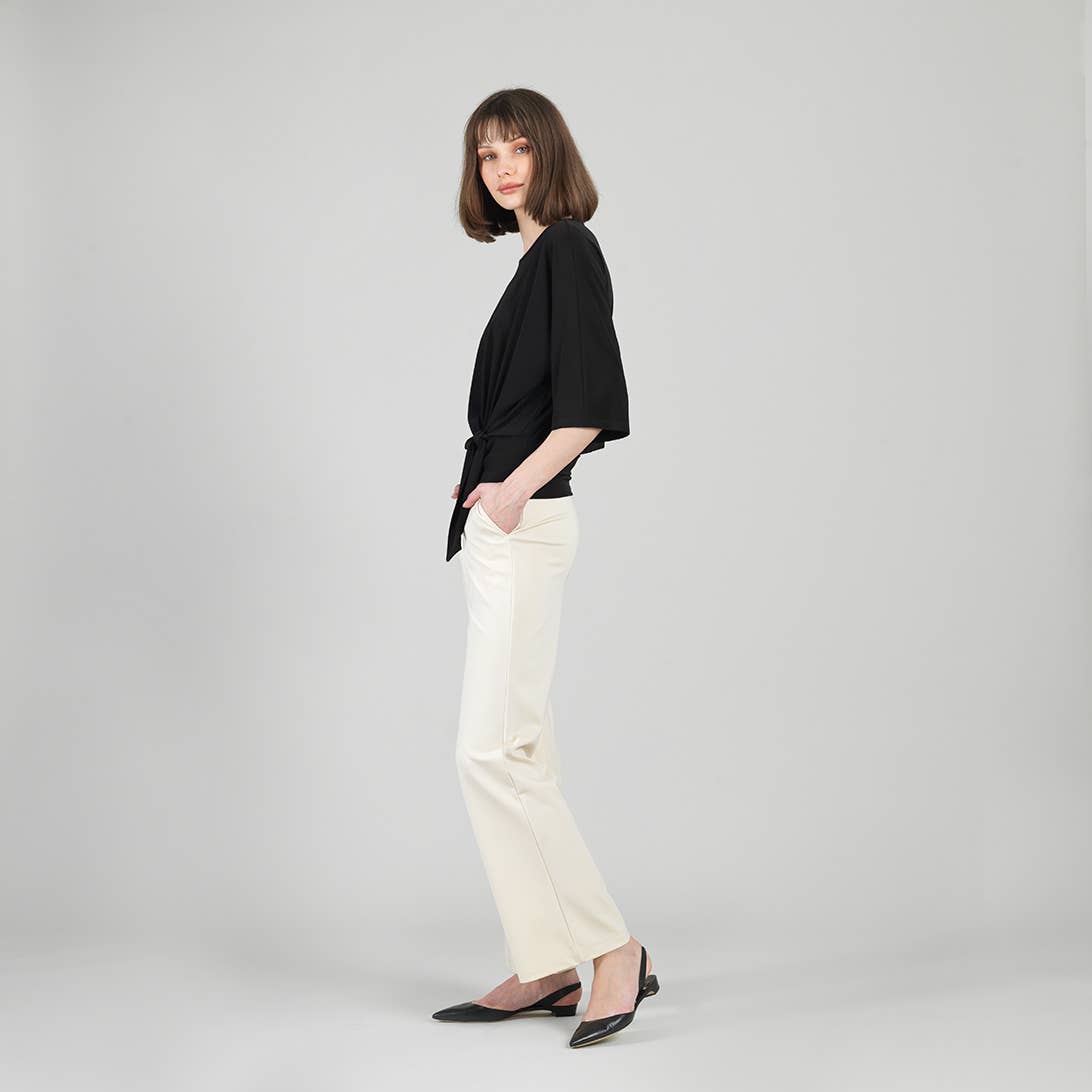 Clara Sunwoo – Engroshandel Bluse - Dame – T207 - Top med sidebånd1