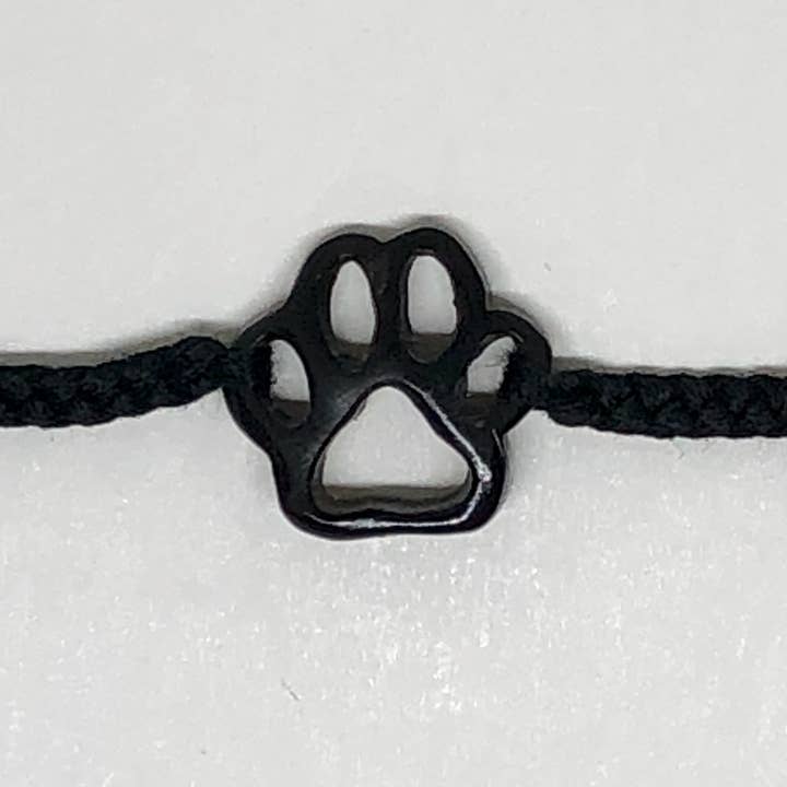 Bracelet en corne noire Paw pour la vente par bali y'all