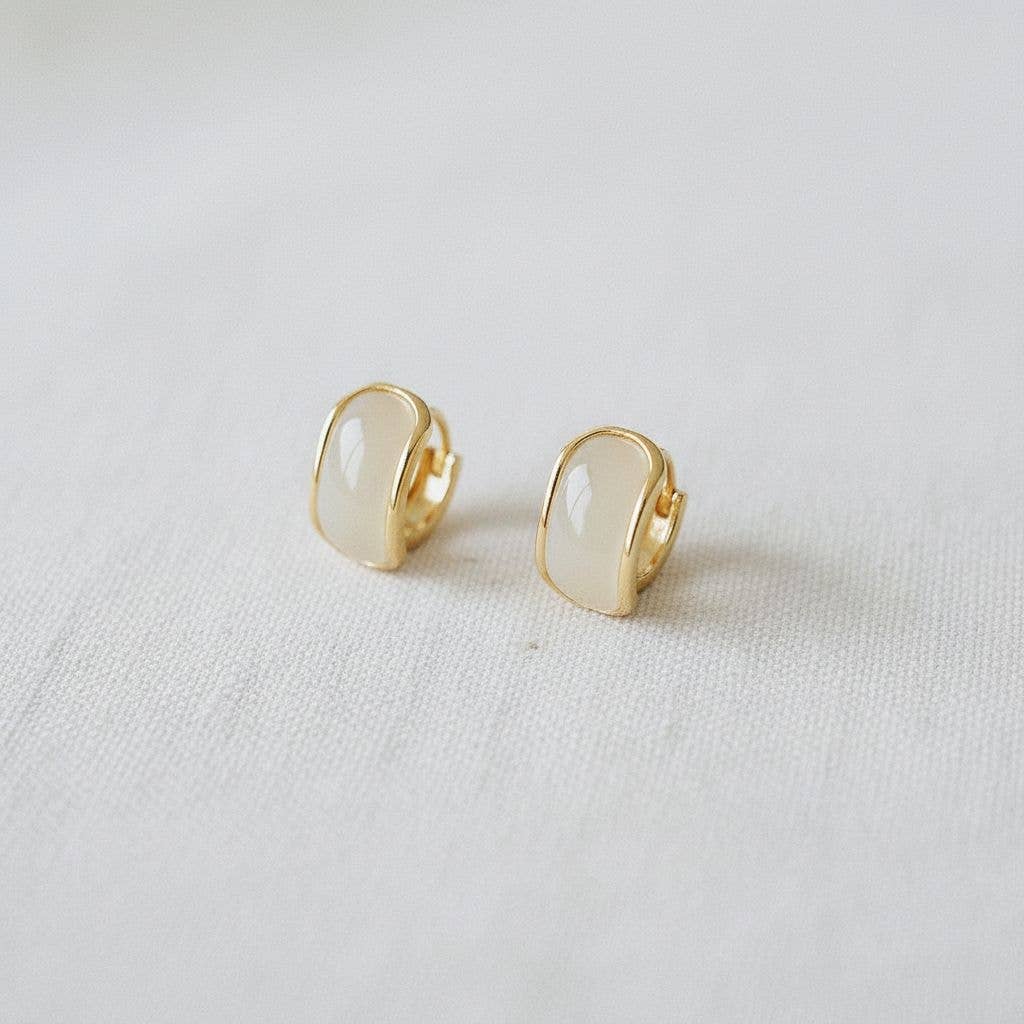 Ellemadera - Wholesale Stud/Post Earrings - Vintage Inspired Cat Eye Stud Earrings1