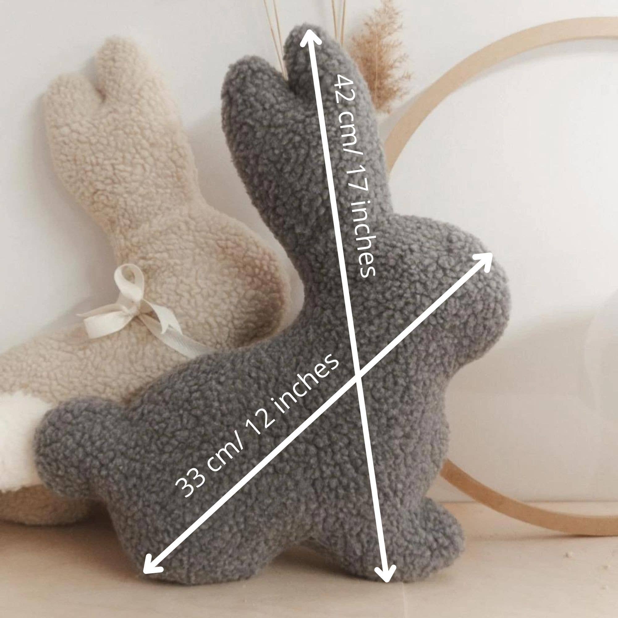 The Butter Flying - Vente Coussin décoratif - Coussin Lapin de Pâques - 4 Couleurs14