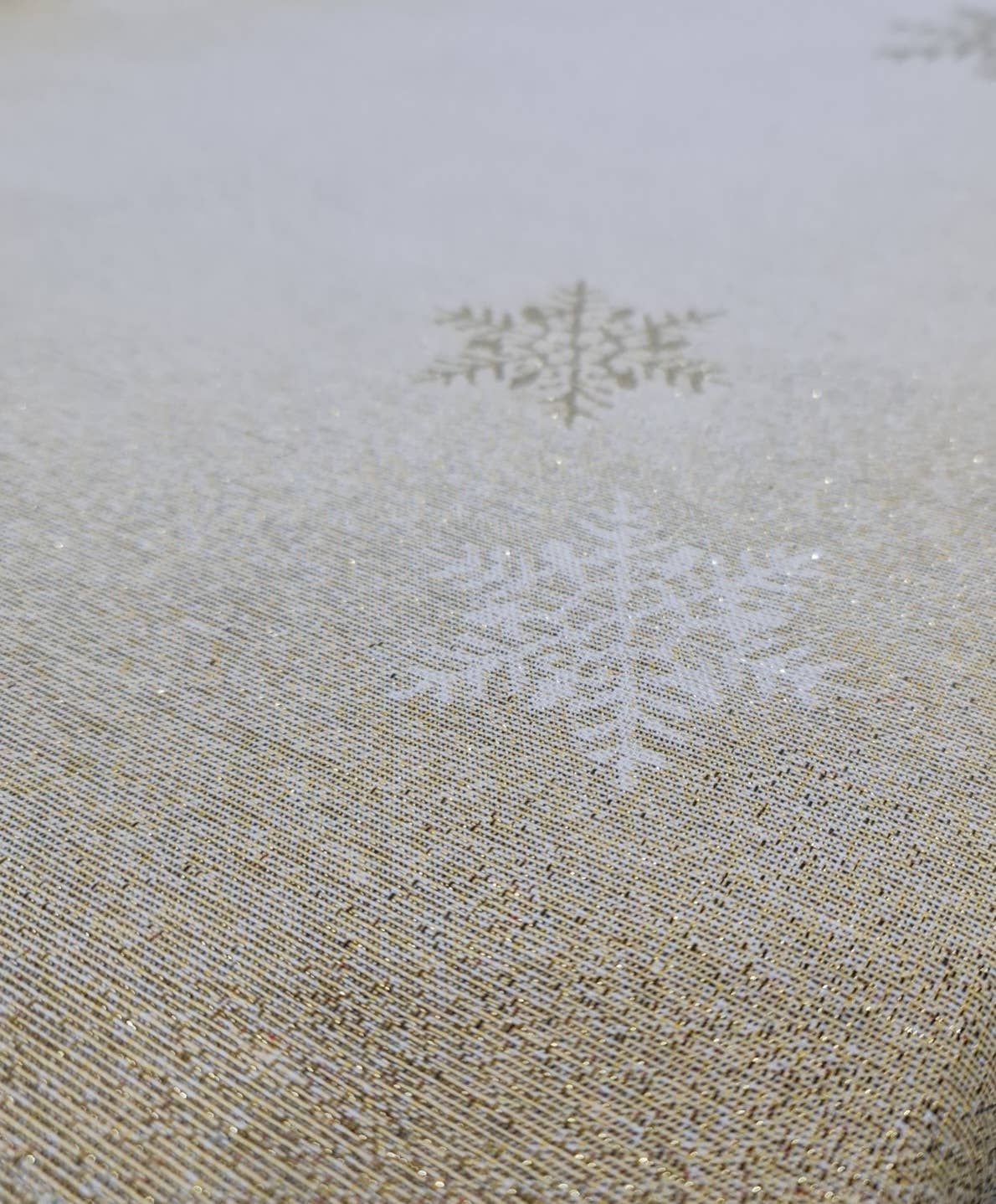 Lunaria Lab - Wholesale Tablecloth - Christmas Tablecloth Chalet in Gobelin Lurex3