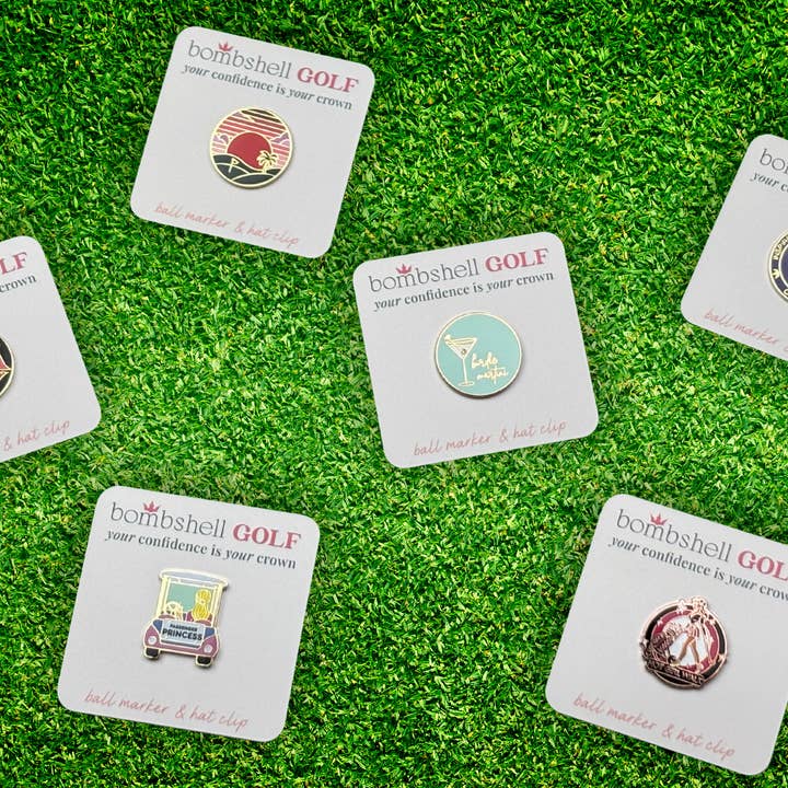 Bombshell Golf - Wholesale Sporting accessories - Sunset Ball Marker8