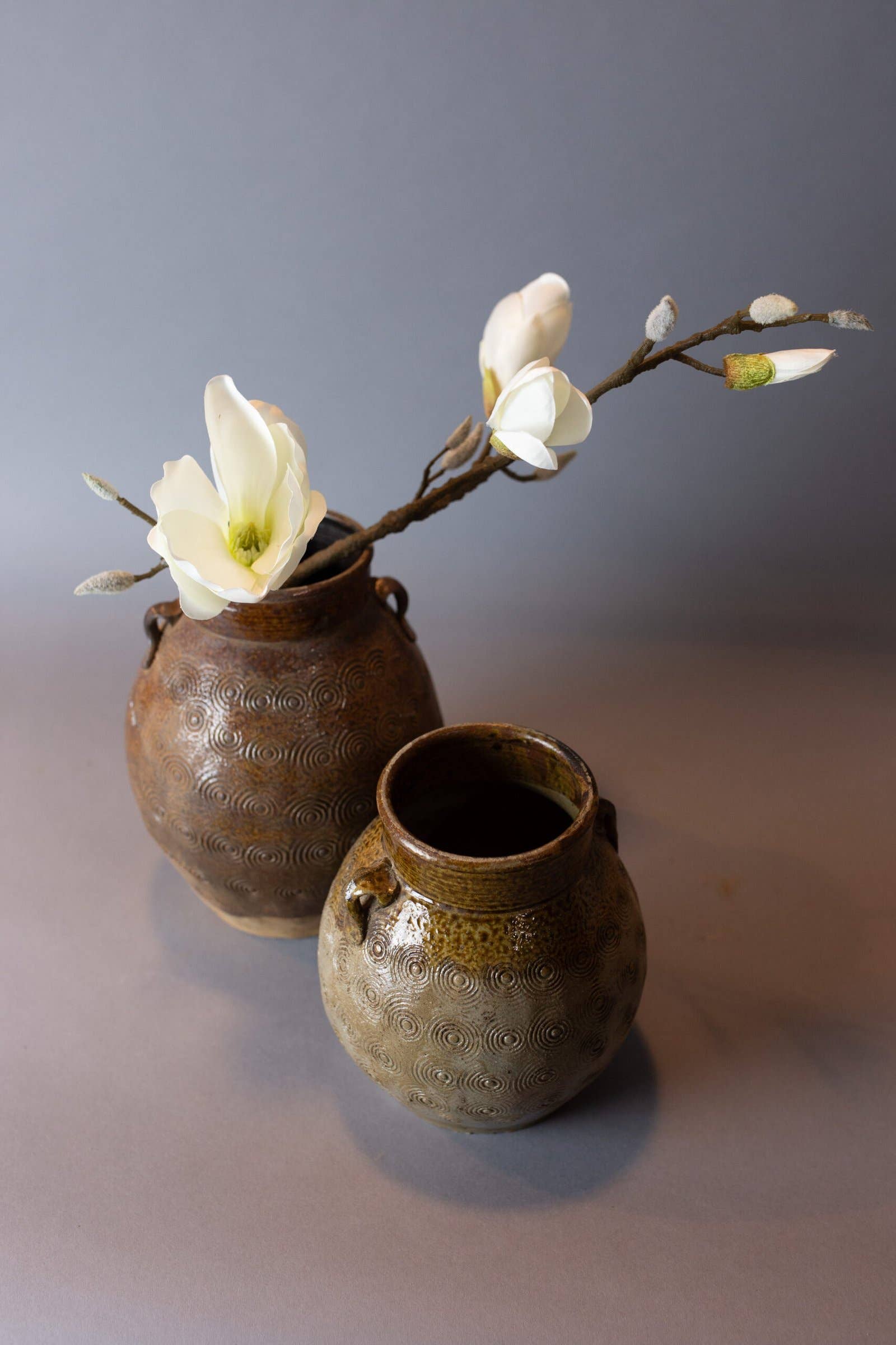 Curated Studio - Wholesale Plant Pot - Vintage Glazed Pot1