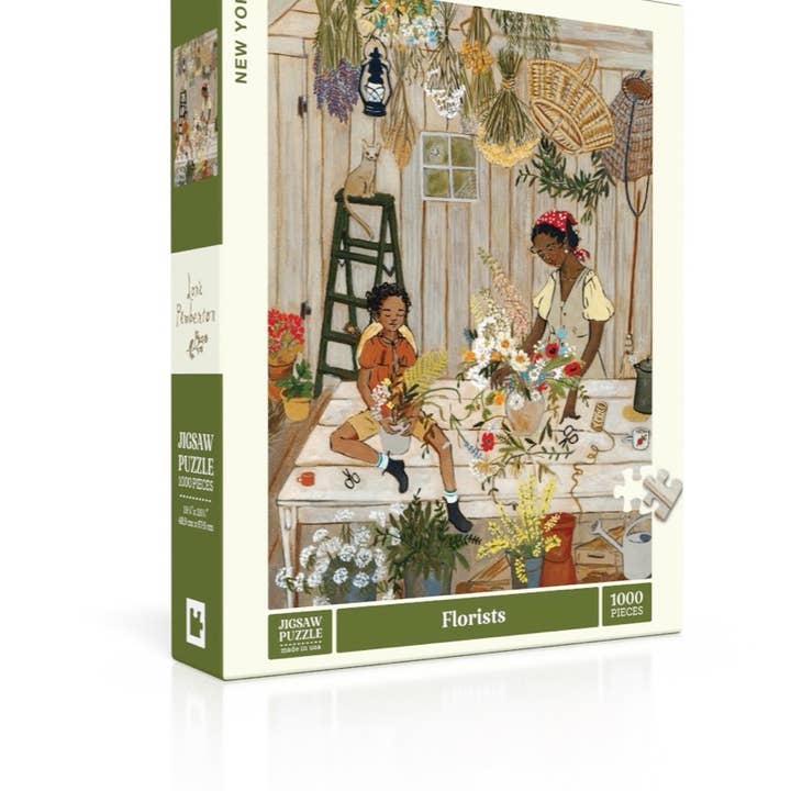 New York Puzzle Company - Wholesale Puzzle - Adult - Florists - 1000 Piece Jigsaw Puzzle
