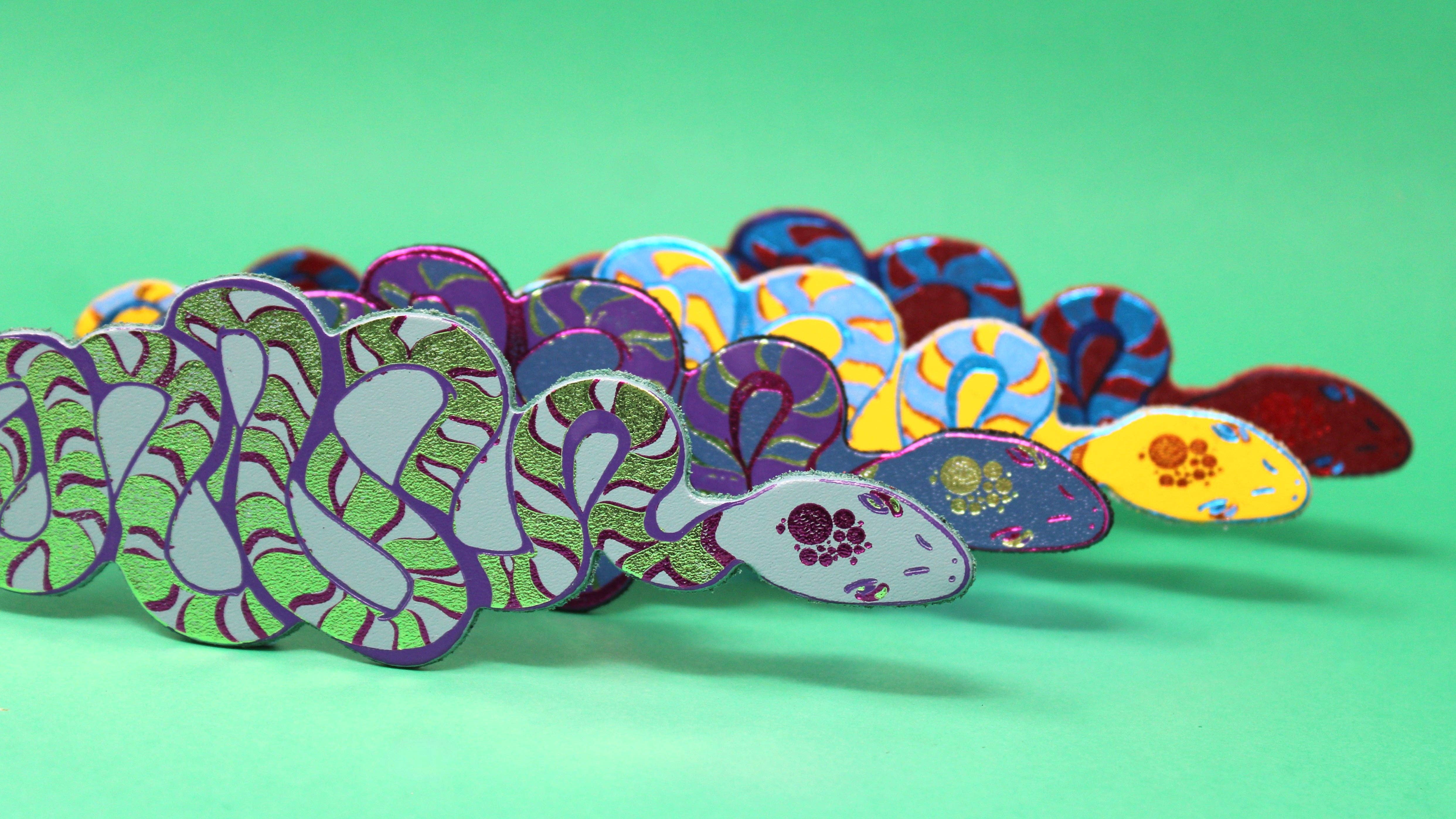 Ark Colour Design - Wholesale Bookmark - Snake Bookmark4