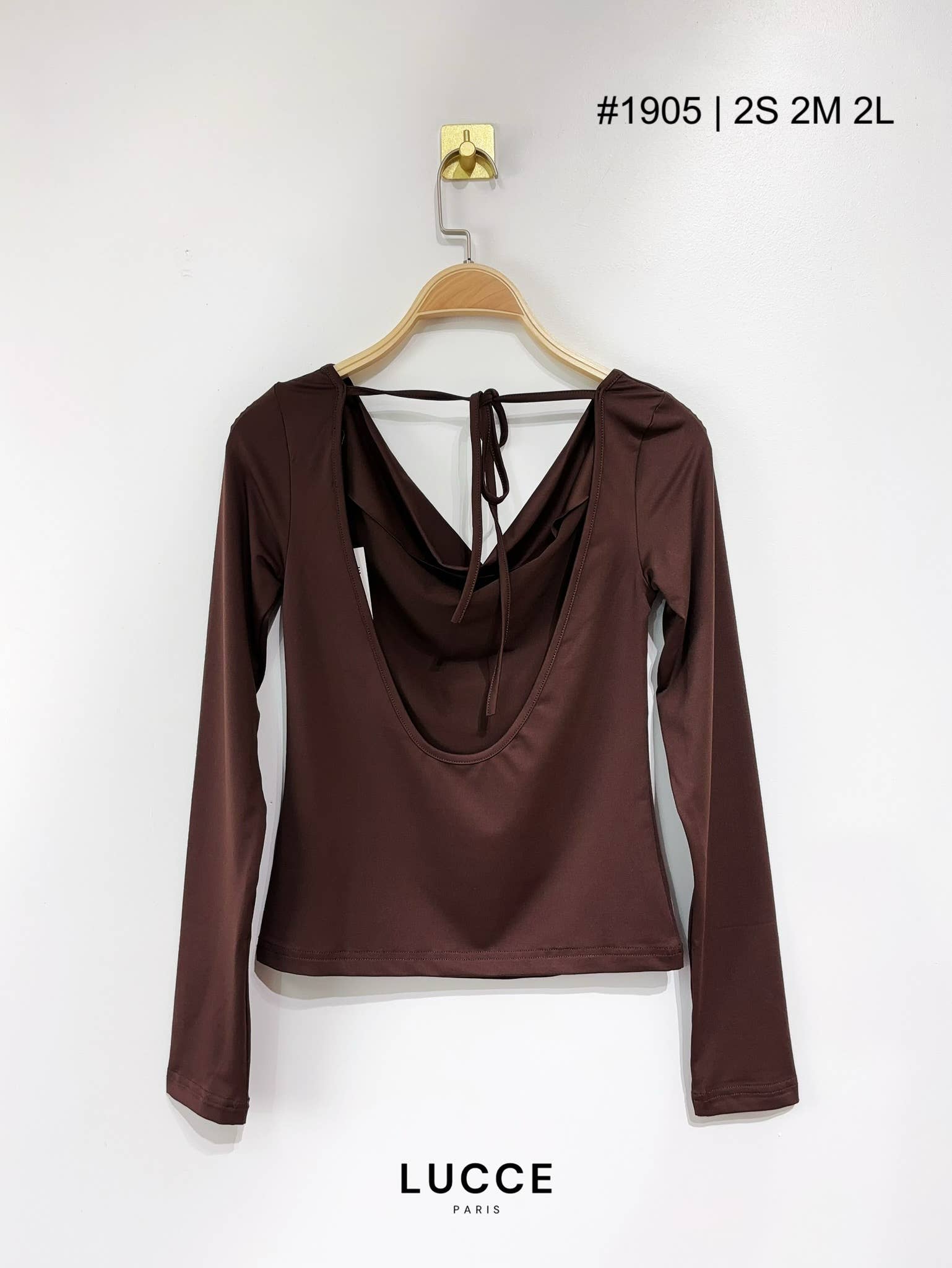 LUCCE - Wholesale Blouse - Women's - Long-sleeve top - TS19051