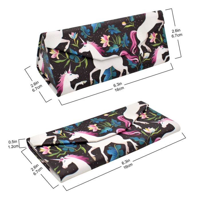 Real Sic - Wholesale Eyewear Cases & Holders - Unisex - Unicorn Glasses Case – Fun, Magic – Vegan Leather
