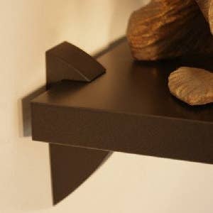 MASTERSHELF - Vente Étagères murales - Étagère Sumo noire 1150x300x25mm 182