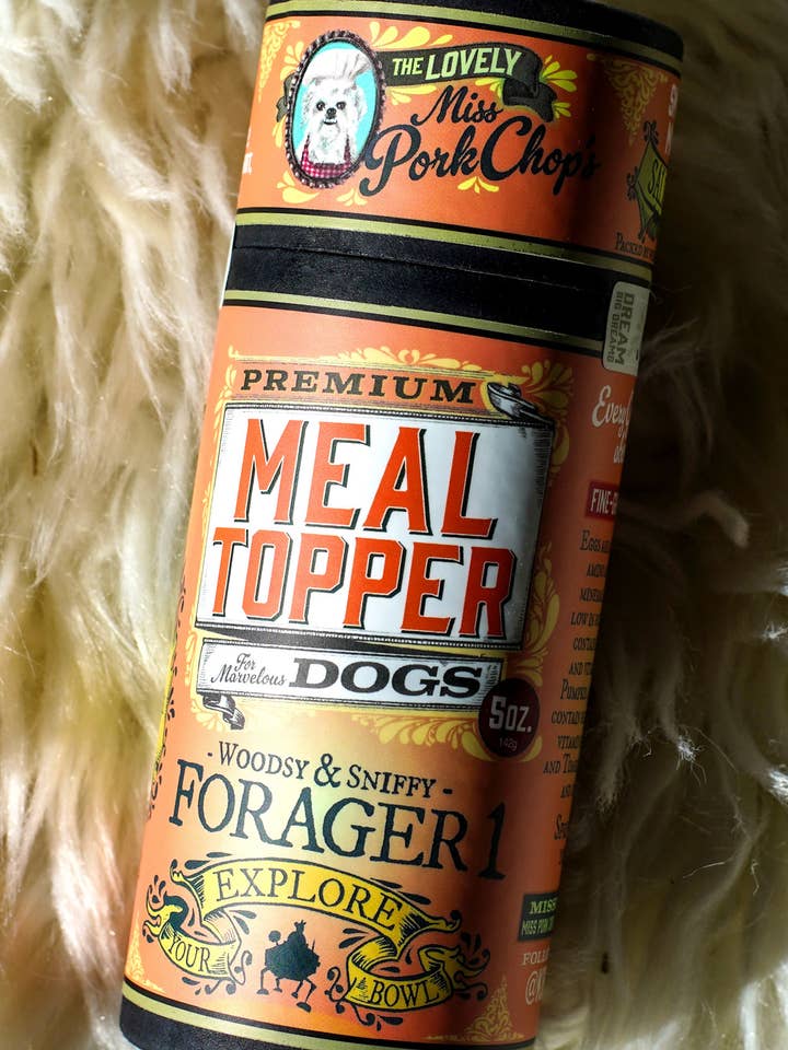 Forager 1 - Meal Topper for Dogs (MIXED CASE) for wholesale by Miss Porkchop, The Original Meal Topper for Dogs