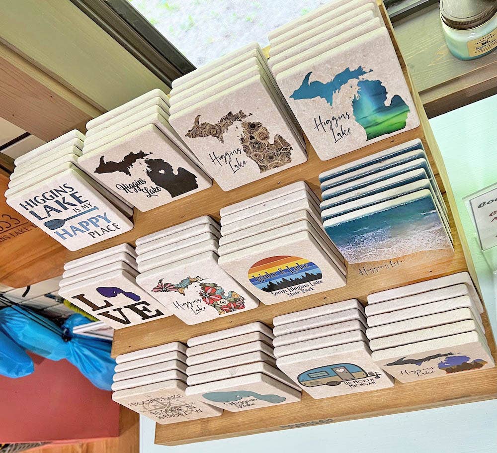 Noomoon - Wholesale Coasters - "Your City" Coordinates Custom Name drop Marble Coaster3