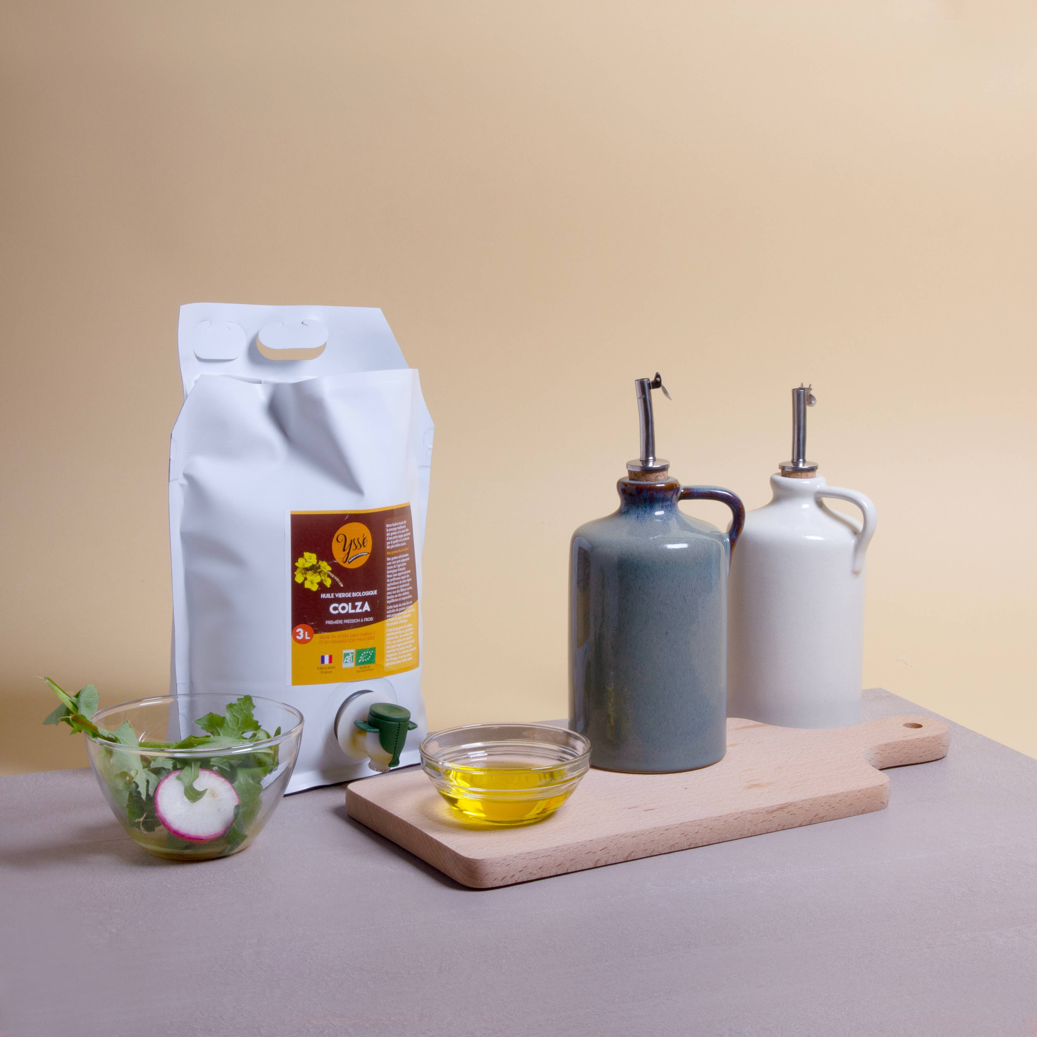 Ecodis - Grand Beau - Wholesale Oil/Vinegar Dispenser - Céladon Oil Dispenser - Ah! Table!1