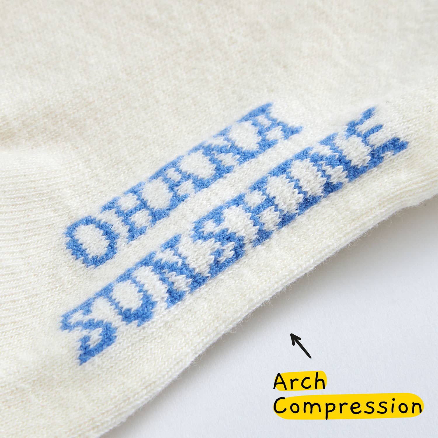 Ohana Sunshine - Wholesale Socks - Unisex - Happy Go Lucky Smiley Performance Crew Socks  | 2 Colors1