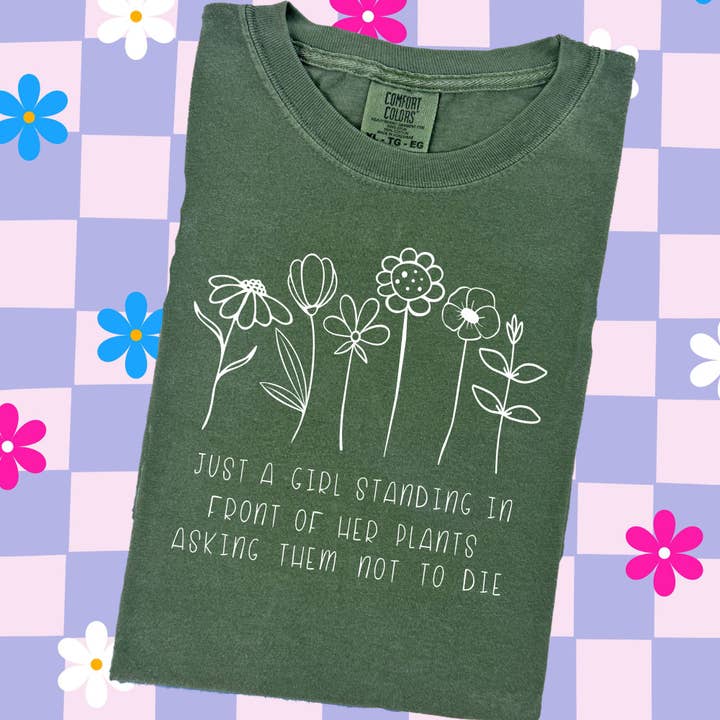 Just a girl Plants for wholesale by BLEACHED INK