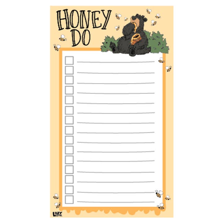 Lazy One - Wholesale Notepad - Honey Do Small Notepad