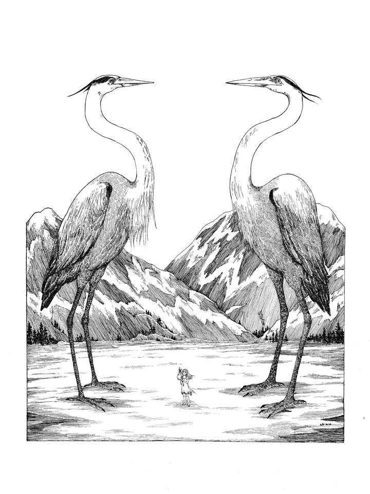 Guardiões no Fim da Jornada - Impressão 11x14" por atacado de Stupid Animal Shop