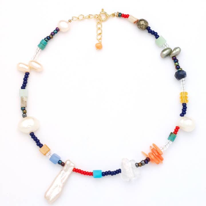 Johanna Pearl & Gem Fotlänk för wholesale av OIYA