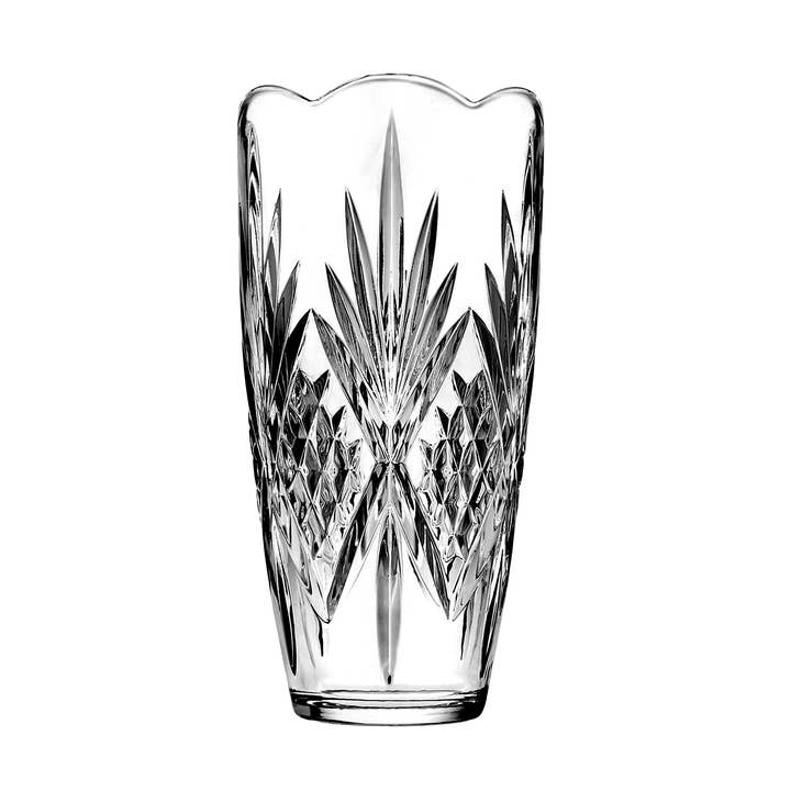 Vaso grande a coste di cristallo di Dublino per la vendita all'ingrosso da parte di Godinger