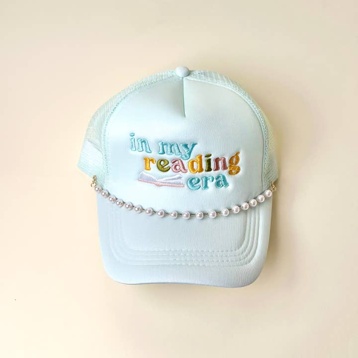 The Darling Effect - Wholesale Hat Accessory - Women's - Trucker Hat Chain-Dainty Pearl-Gold2