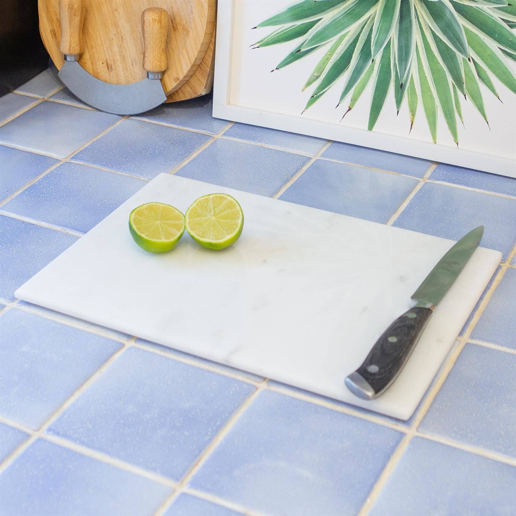 Rinkit Ltd – wholesale Cutting board – Rectangle Marble Chopping Board - 30cm x 20cm1