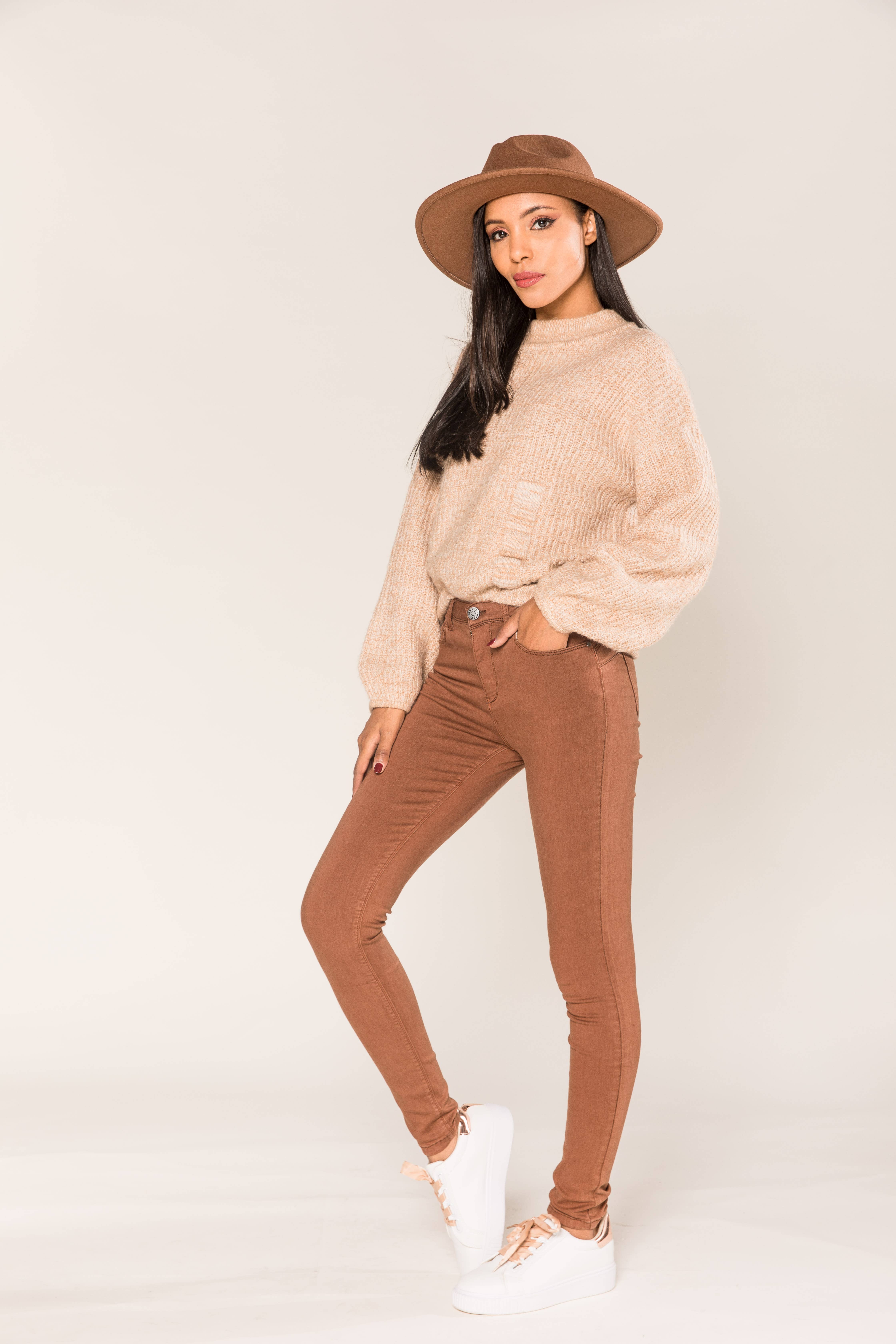 Nina Carter - Wholesale Jeans - Women's - Skinny Push Up Comfortable High Waist Super Stretch P10617