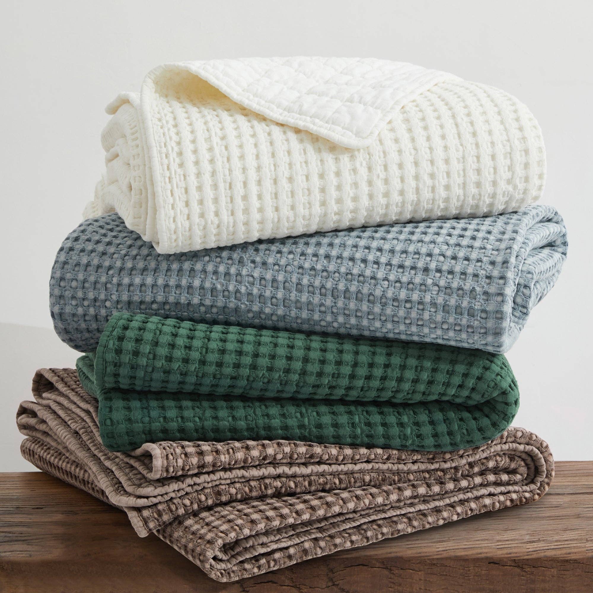 Levtex Home - Vendita all'ingrosso Set di lenzuola - Set trapuntato Mills Waffle86