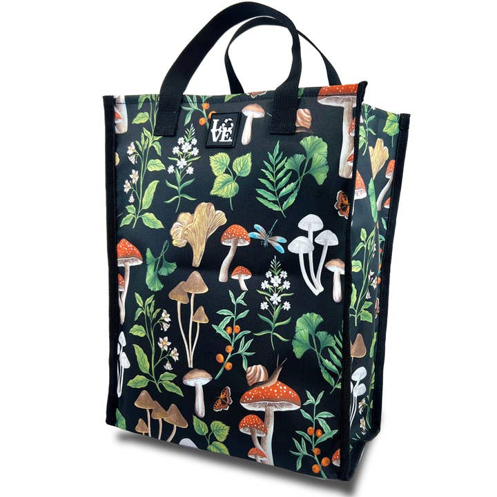 Love Sack - Shroom Garden Black for wholesale by Love Bags