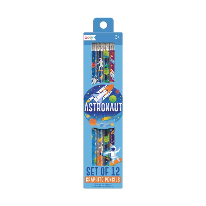 Astronaut: Graphite Pencils (Set of 12) for wholesale by OOLY