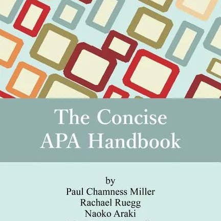 Books by splitShops - Wholesale Reference - The Concise APA Handbook - Paperback