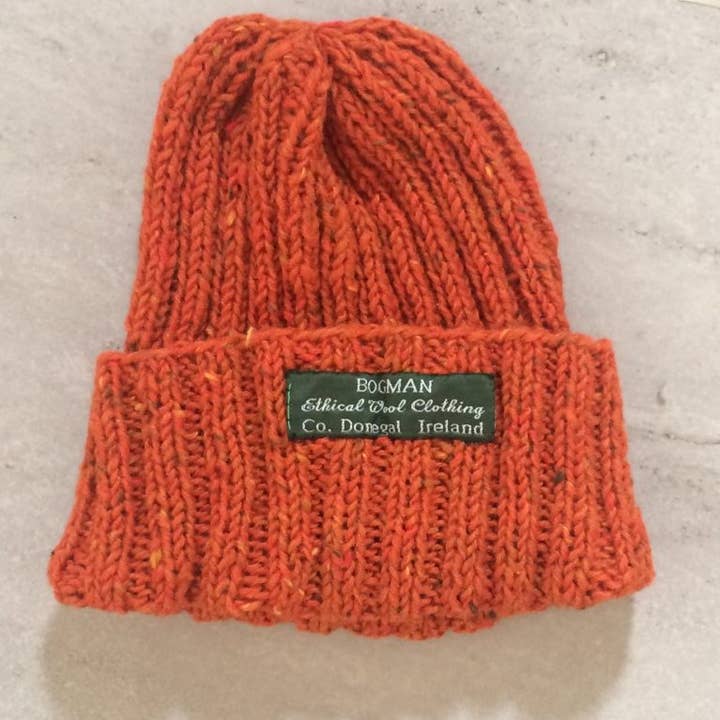BOGMAN BEANIE — SICHERHEIT ORANGE für den Großhandel von Bogman Beanie Ltd
