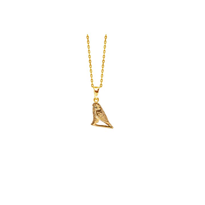 TALISMAN JEWELLERY – wholesale Hänge-/berlockhalsband – Hängsmycke Helig Fågel Egypten 18k Guldpläterad