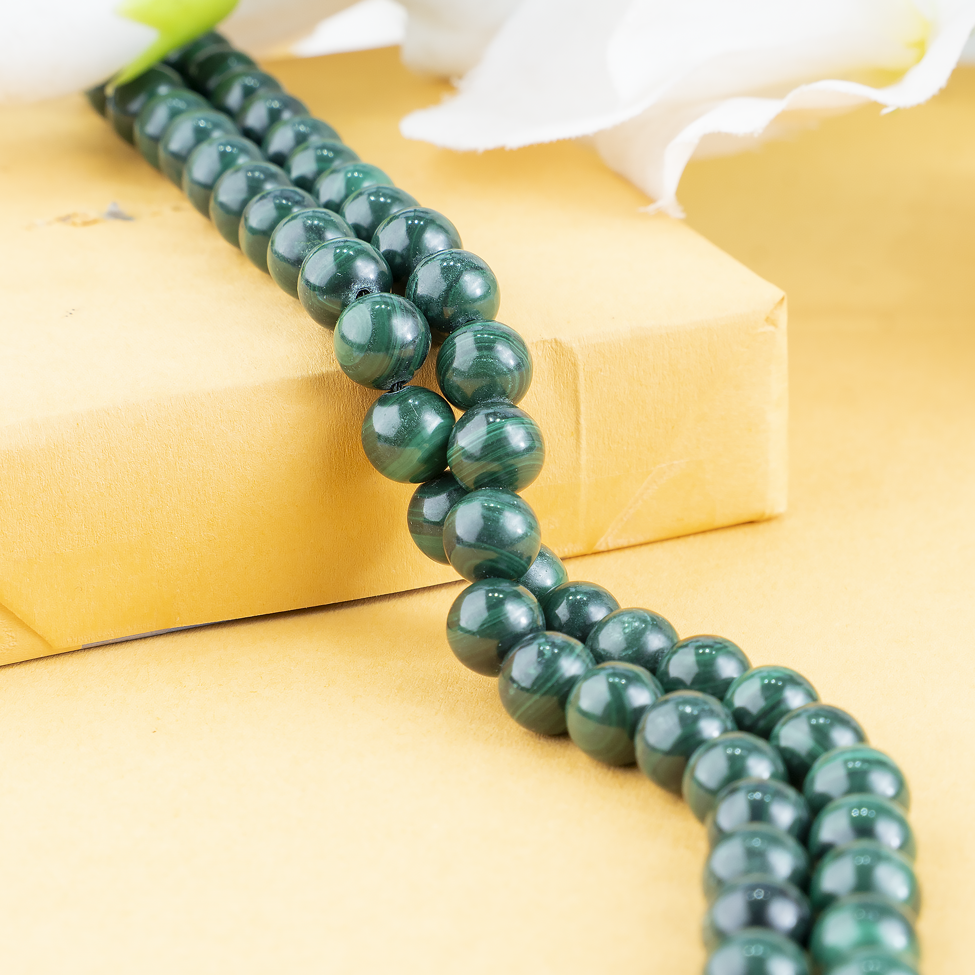 Soothing Crystals Beads – Missangas por atacado – Contas de Joalharia de Cristal | Malaquita | Contas de Pedras Preciosas12