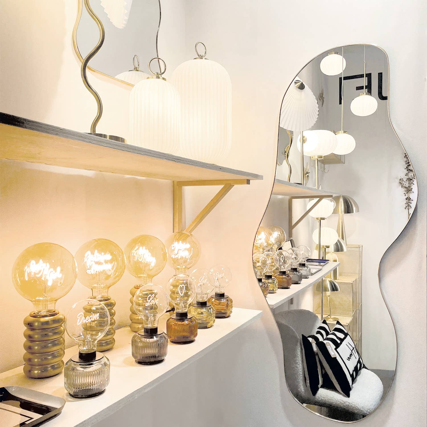 Opjet Paris - Wholesale Wall Mirror - Osmose mirror with chrome border L53 H120cm1