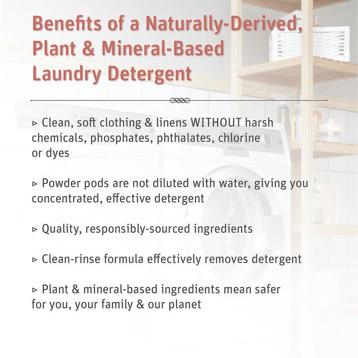 Grab Green - Wholesale Laundry Detergent Powder/Pods - Stoneworks Laundry Detergent Pods, Olive Leaf, 50 loads5