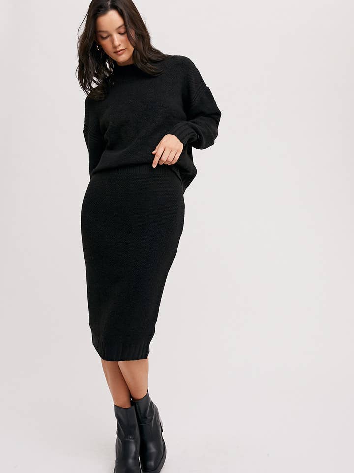 H-LINE SWEATER SKIRT for wholesale by Bluivy