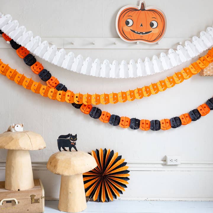 My Mind’s Eye - Wholesale Bunting/Garland - VHP1204 - Halloween Tissue Garland1