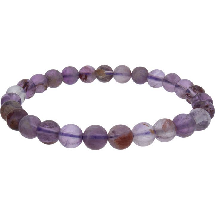 Elastiskt Armband 8mm Runda Pärlor - Sacred 7 (Varje) för wholesale av Kheops International