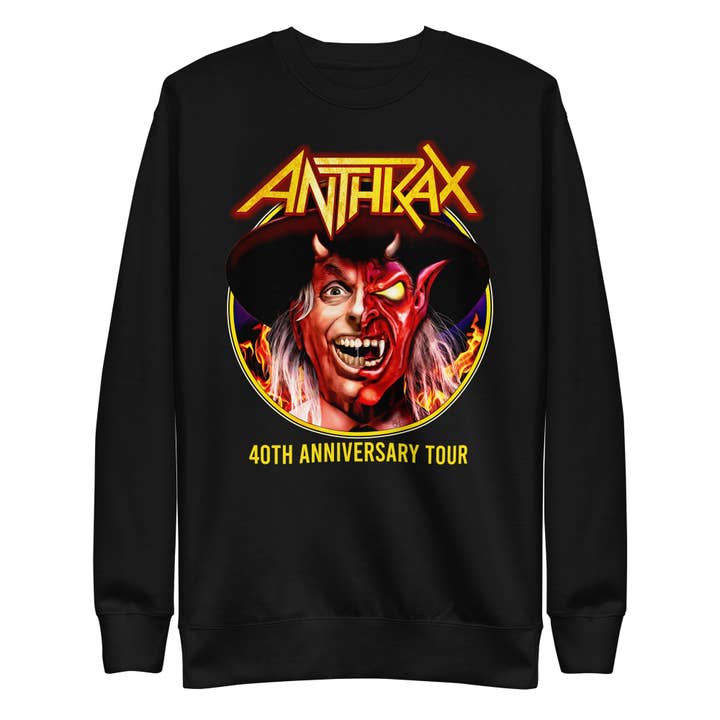 Anthrax - Sweatshirt Half Devil pour la vente par Hyper Iconic
