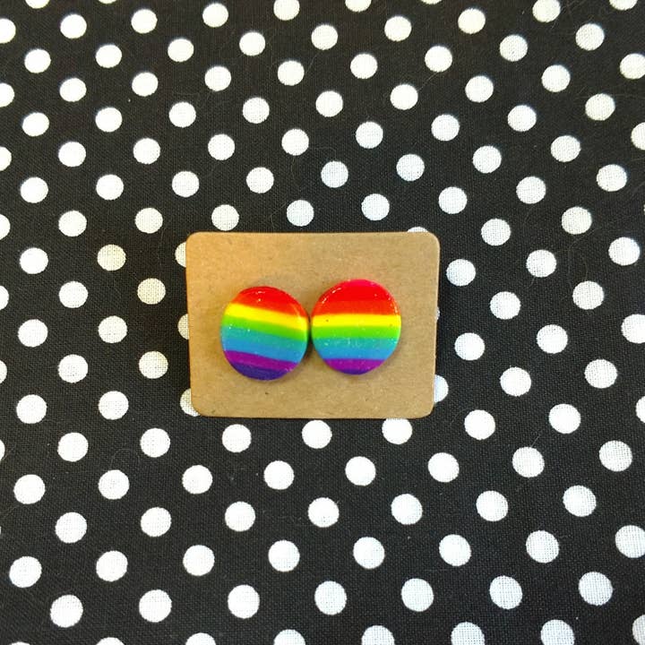 The Crafty Queer - Wholesale Stud/Post Earrings - Pride Stud Earrings