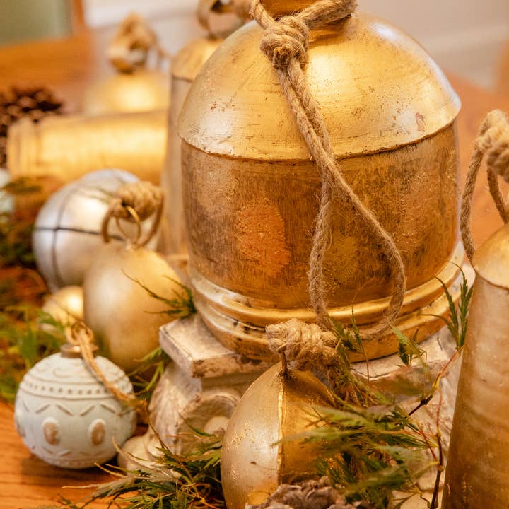 XL Tula Christmas Bell for wholesale by Rahab's Rope