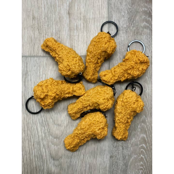 Noms - Wholesale Keychain – Women's - Fried Chicken Drumstick Keychain2