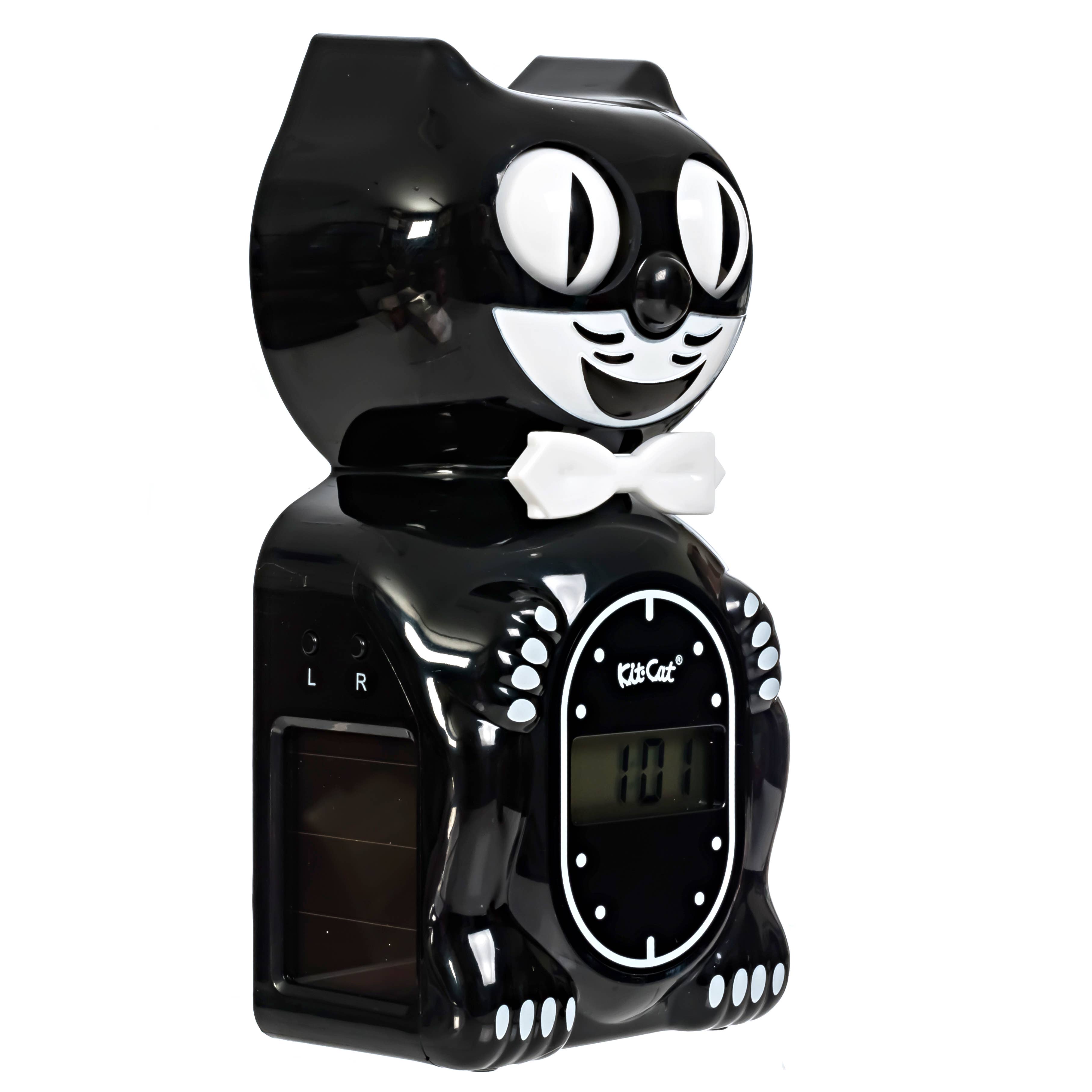 Kit-Cat Klock – wholesale Alarm clock – Solar Kit-Cat Digital Alarm Klock – Classic Black4