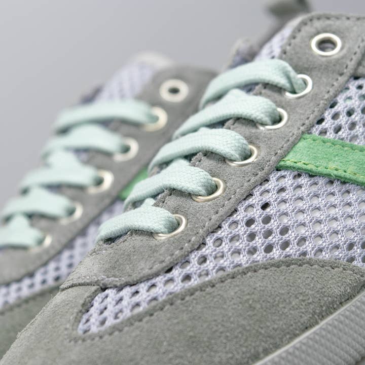 Haikon Hada (Calzame, Alster Komfort, Timoni) - Wholesale Lifestyle Sneakers - Women's - RETE breathable gray sneakers for women – Comfort with style Haikon Hada5